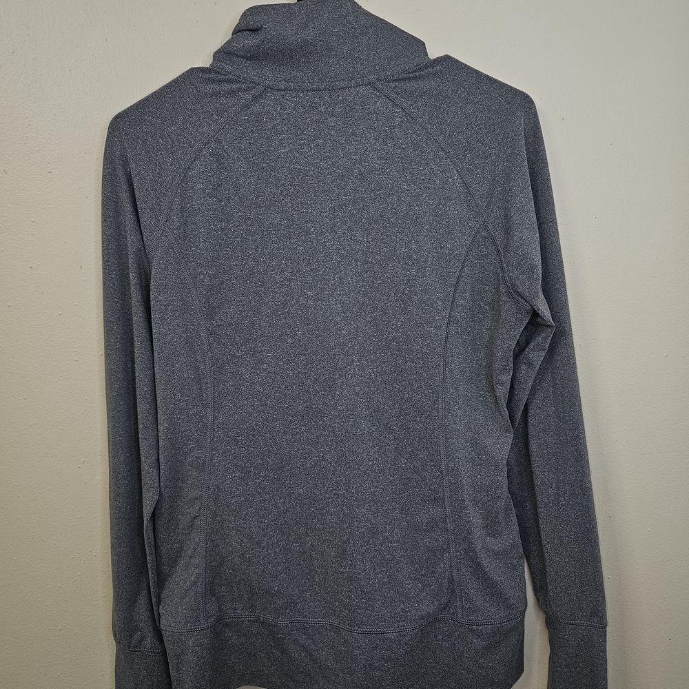 NEW Eddie Bauer Women's Gray Full Zip Track Jacket Size L Lightweight - Picture 5 of 10
